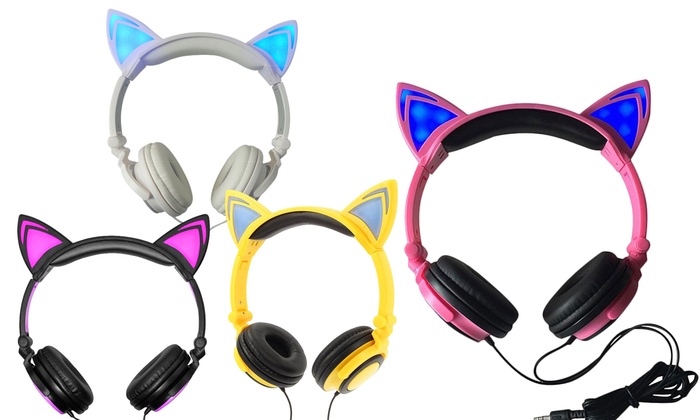 Cat Ear Headphones: Sport Those Cat Ear Headphones
